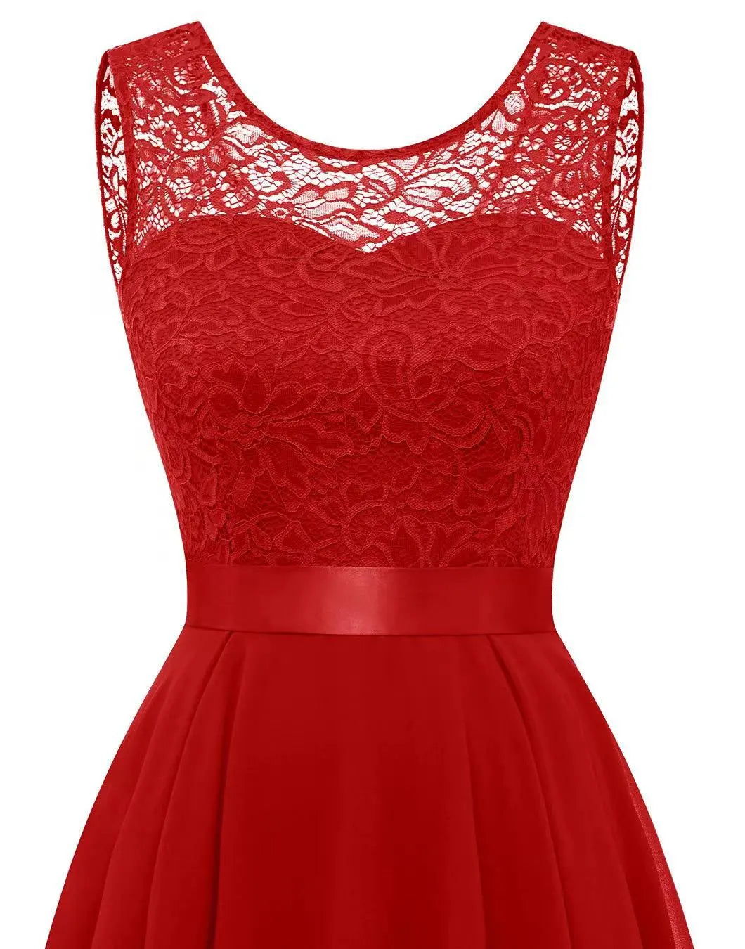 Elinor | Dame High Low Kjole til Bryllupsgæst