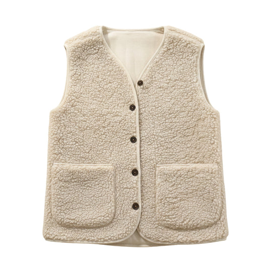 Ulla | Dame Sherpa Vest Til Forår