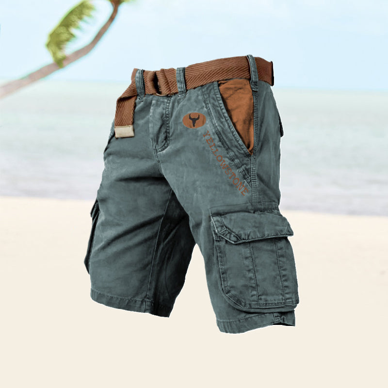 Kasper | Herre Cargo Shorts med Afslappet Pasform