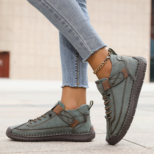Tina | Dame Sneakers Sommer Snøre Platform Casual