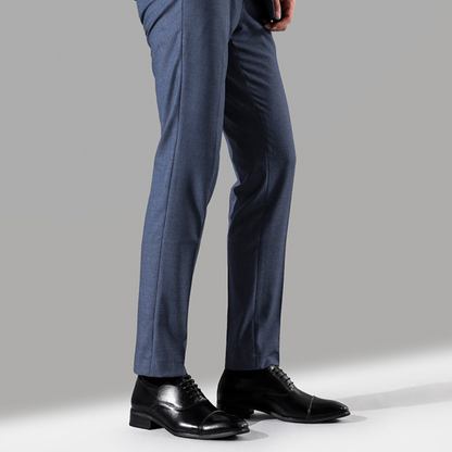 Steen | Herre Snøresko Forår Formelle Cap-Toe Glat