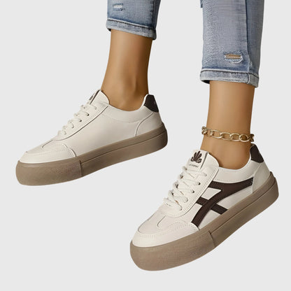 Lotte | Kvinders Sneakers Forår Casual Snøre Retro