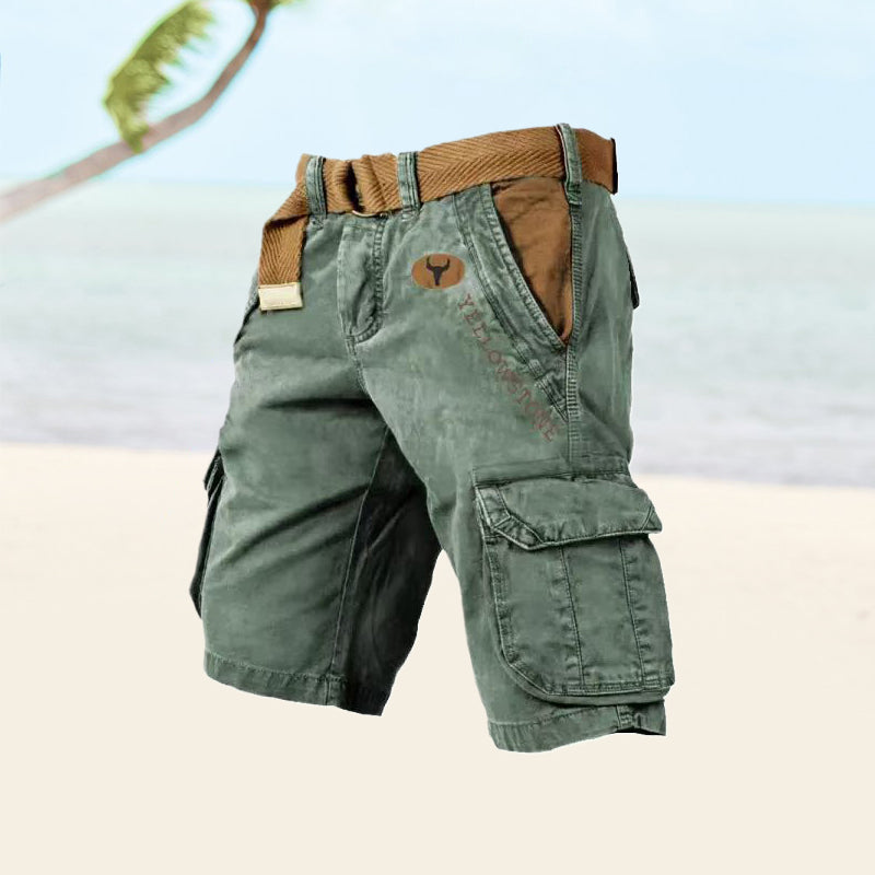 Kasper | Herre Cargo Shorts med Afslappet Pasform