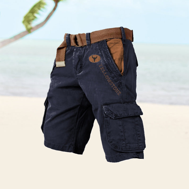 Kasper | Herre Cargo Shorts med Afslappet Pasform