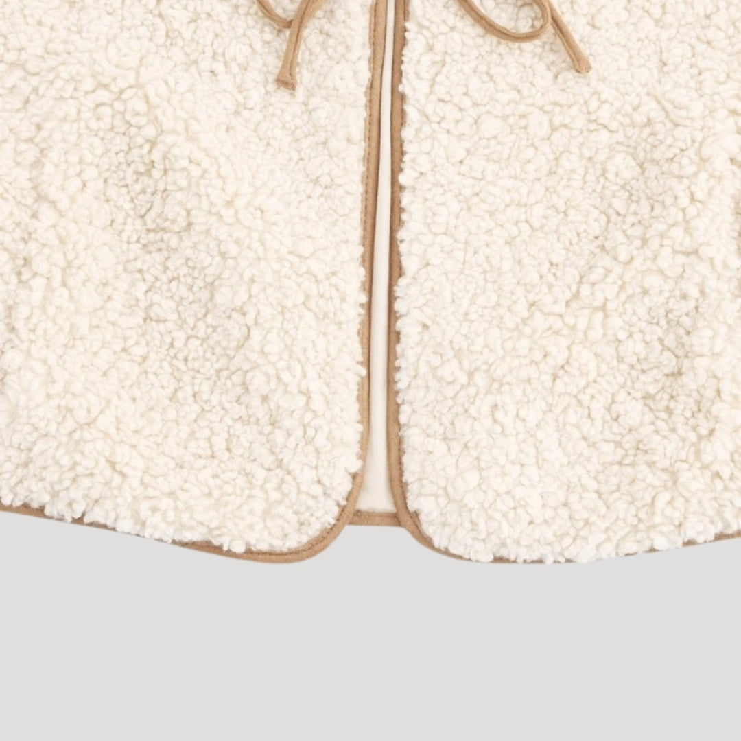 Tove | Dame Vest Med Bindebånd Til Forår