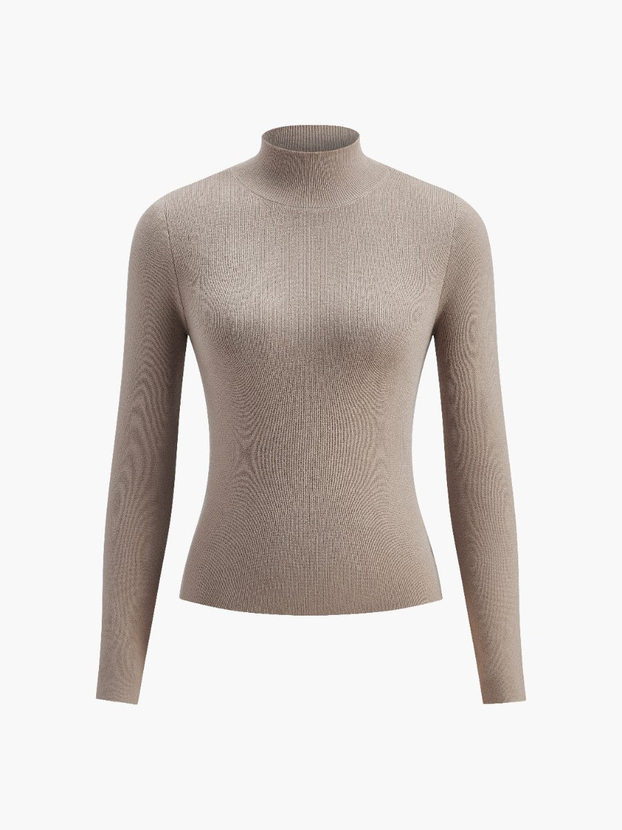 Connie | Dame Mock Neck Top Til Forår