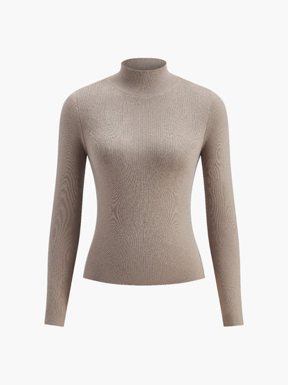Connie | Dame Mock Neck Top Til Forår
