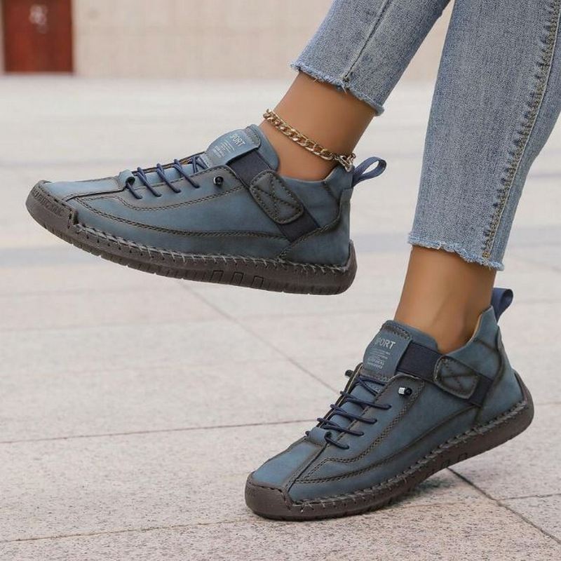 Tina | Dame Sneakers Sommer Snøre Platform Casual
