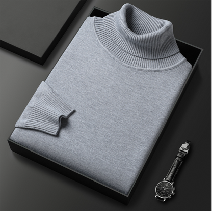 Elias | Herre Forårs Rullekrave Casual Sweater