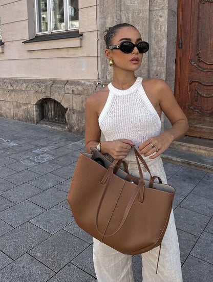 Liv | Dame Elegant og Rummelig Totebag
