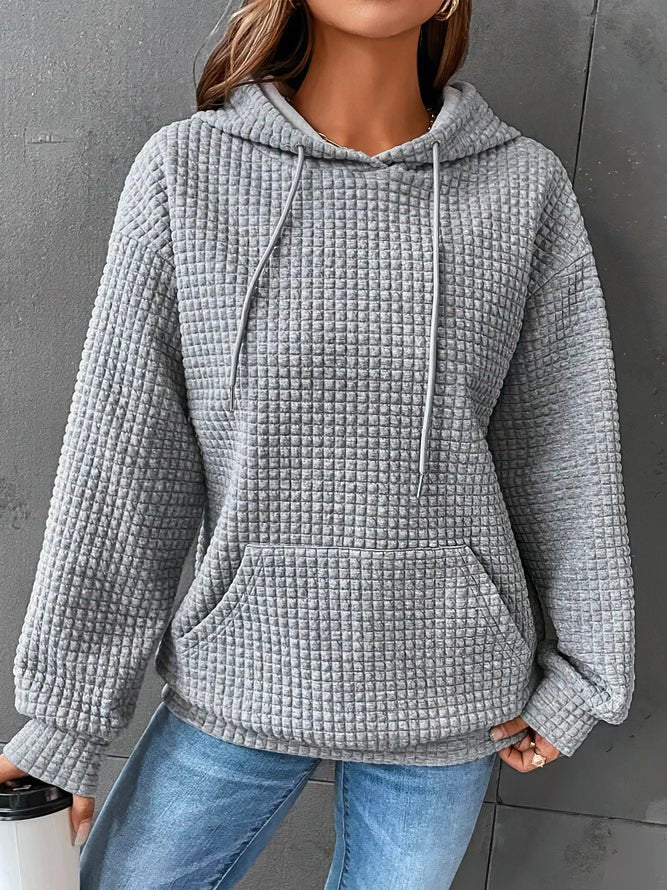Astrid | Dame Hættetrøje Forår Afslappet Løs Hoodie