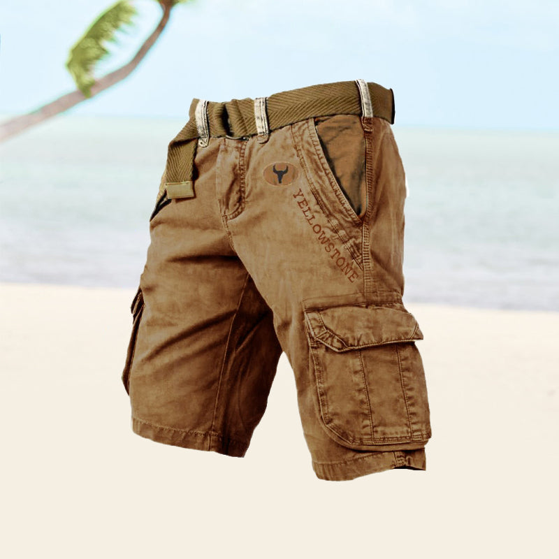 Kasper | Herre Cargo Shorts med Afslappet Pasform