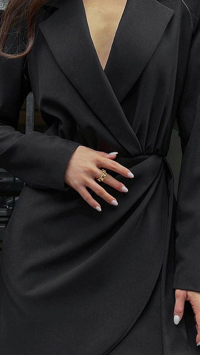 Kirstine | Dame Minikjole Med Lange Ærmer Til Forår