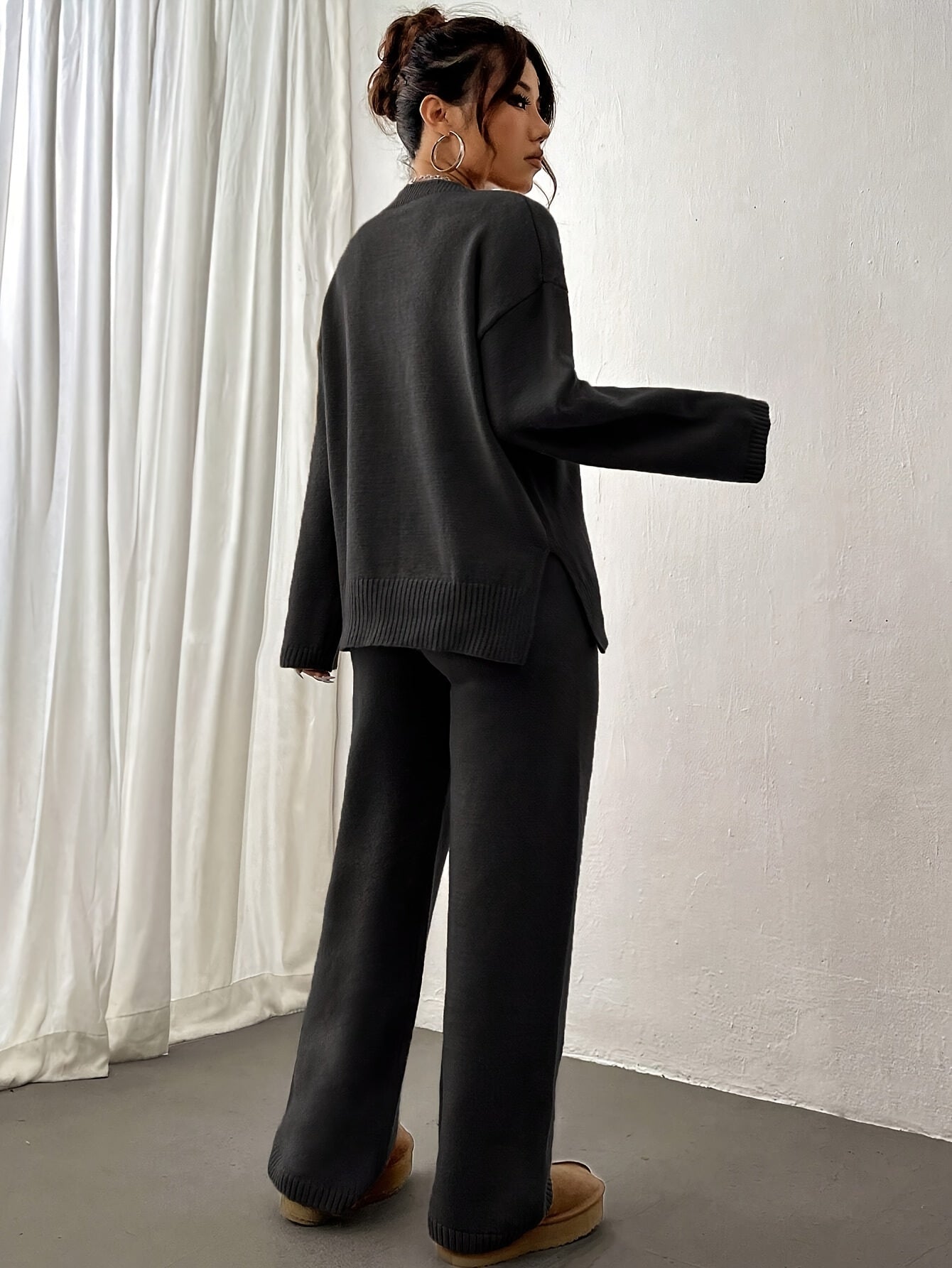 Elin | Dame Afslappet Matchende Sæt Til Forår